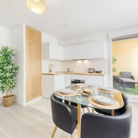 Appartement Moderne T2 Proche Paris Parking Bondy Exterior photo